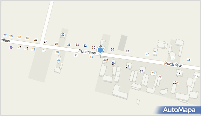 Puczniew, Puczniew, 31, mapa Puczniew