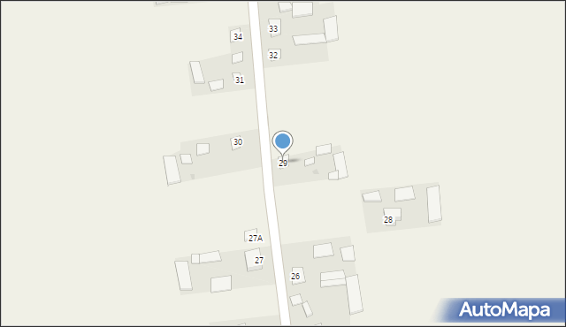 Puczyce, Puczyce, 29, mapa Puczyce