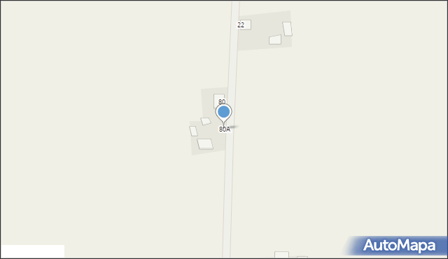 Puczyce, Puczyce, 80A, mapa Puczyce