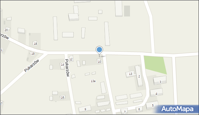 Pukarzów, Pukarzów, 11, mapa Pukarzów