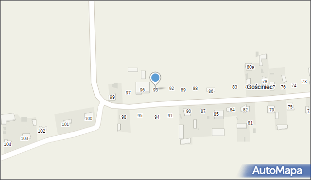 Pukarzów, Pukarzów, 93, mapa Pukarzów