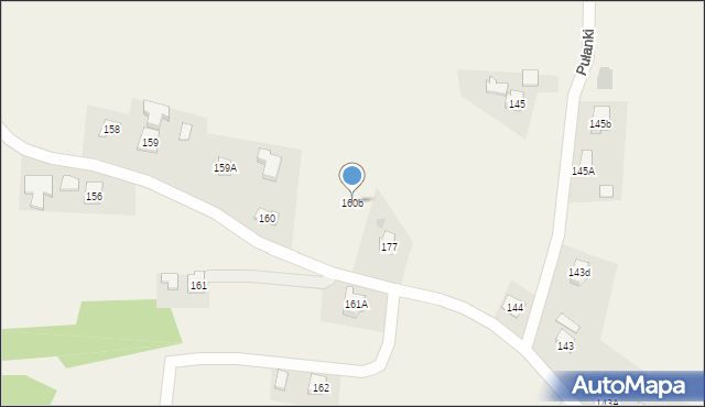 Pułanki, Pułanki, 160b, mapa Pułanki