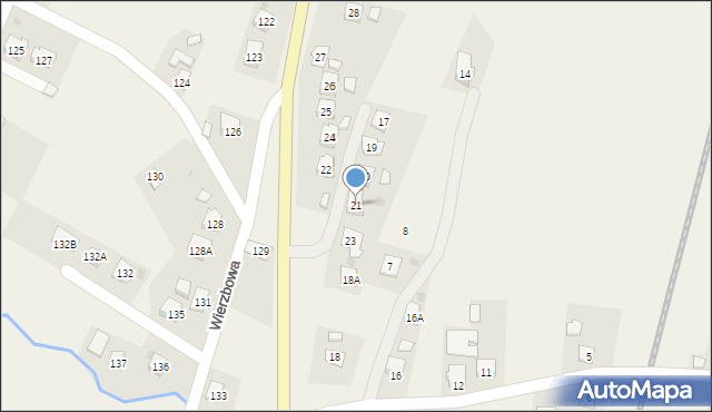Pułanki, Pułanki, 21, mapa Pułanki