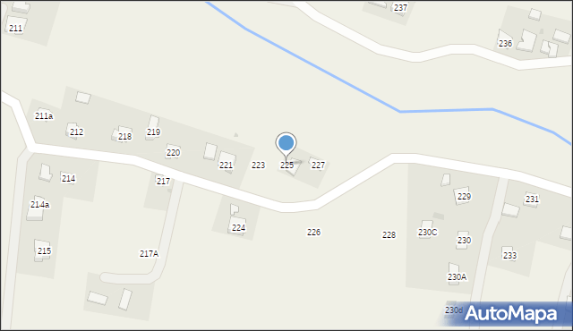Pułanki, Pułanki, 225, mapa Pułanki