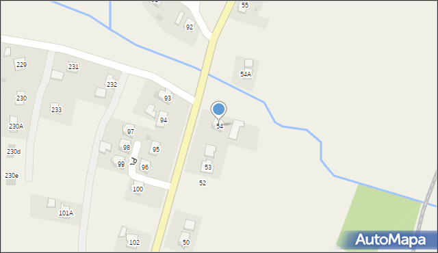 Pułanki, Pułanki, 54, mapa Pułanki