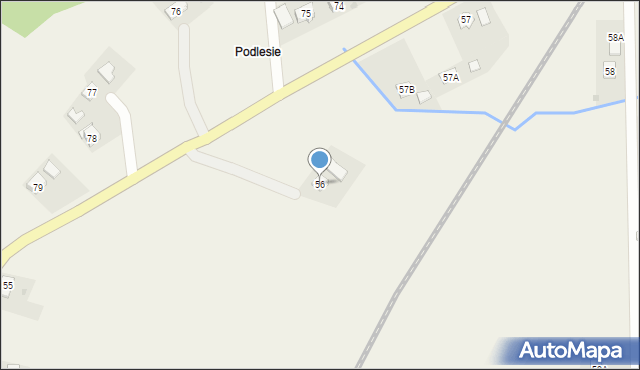 Pułanki, Pułanki, 56, mapa Pułanki