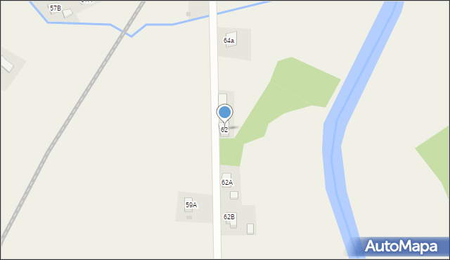 Pułanki, Pułanki, 62, mapa Pułanki