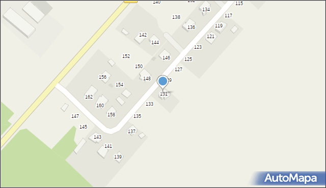 Pułankowice, Pułankowice, 131, mapa Pułankowice