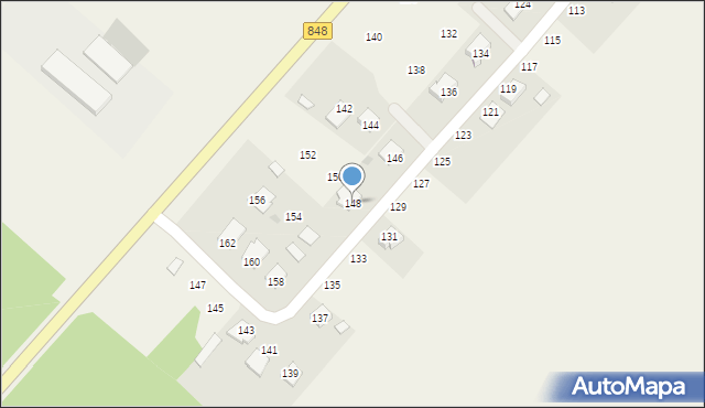 Pułankowice, Pułankowice, 148, mapa Pułankowice