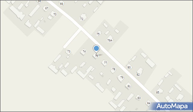 Pułankowice, Pułankowice, 76, mapa Pułankowice