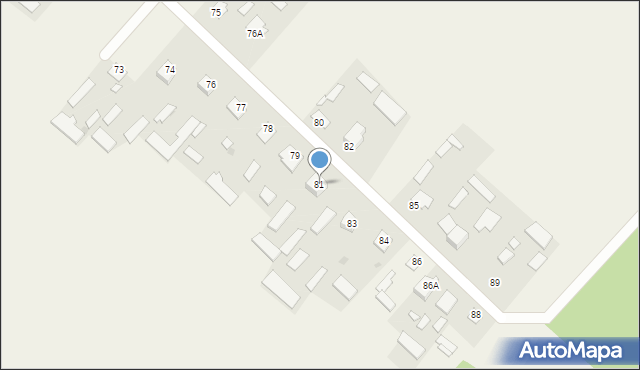 Pułankowice, Pułankowice, 81, mapa Pułankowice