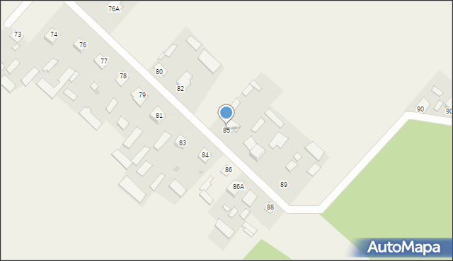 Pułankowice, Pułankowice, 85, mapa Pułankowice