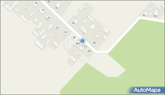 Pułankowice, Pułankowice, 88A, mapa Pułankowice