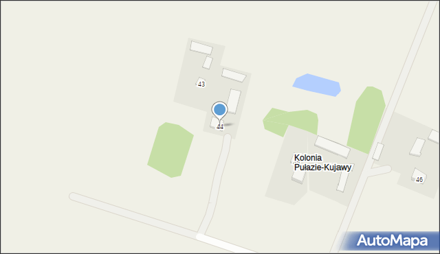 Pułazie-Świerże, Pułazie-Świerże, 44, mapa Pułazie-Świerże