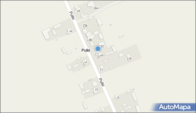 Pulki, Pulki, 13a, mapa Pulki