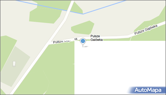 Pulsze Gajówka, Pulsze Gajówka, 132, mapa Pulsze Gajówka