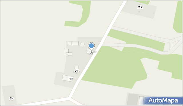 Pupkowizna, Pupkowizna, 20, mapa Pupkowizna