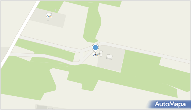 Pupkowizna, Pupkowizna, 26A, mapa Pupkowizna