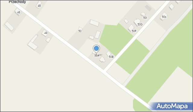 Pupkowizna, Pupkowizna, 50A, mapa Pupkowizna