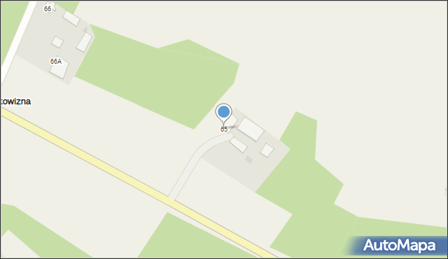 Pupkowizna, Pupkowizna, 65, mapa Pupkowizna