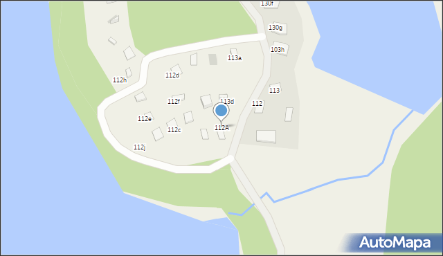 Purda, Purda, 112A, mapa Purda