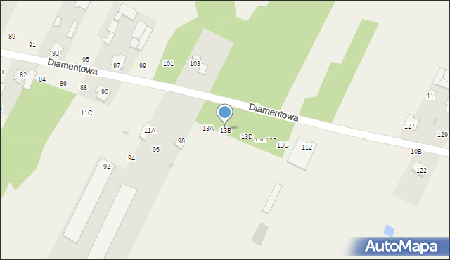 Purzec, Purzec, 13B, mapa Purzec