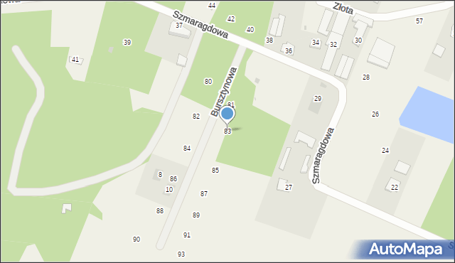 Purzec, Purzec, 83, mapa Purzec