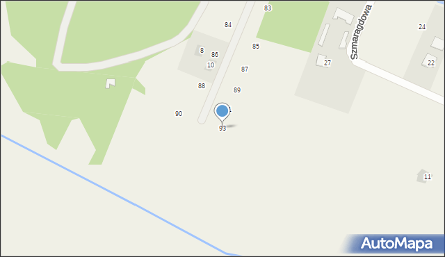 Purzec, Purzec, 93, mapa Purzec