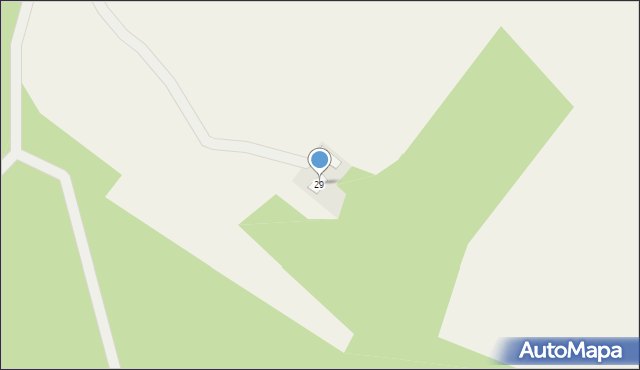 Pusta Dąbrówka, Pusta Dąbrówka, 29, mapa Pusta Dąbrówka