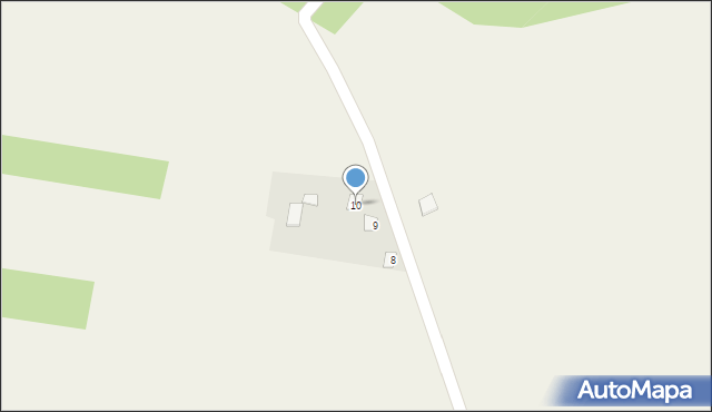 Pustelnik, Pustelnik, 10, mapa Pustelnik