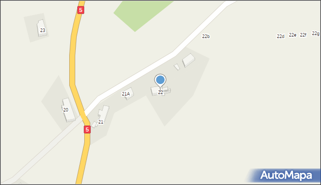 Pustelnik, Pustelnik, 22, mapa Pustelnik