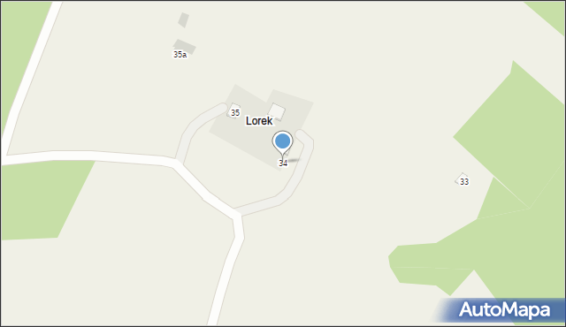 Pustelnik, Pustelnik, 34, mapa Pustelnik