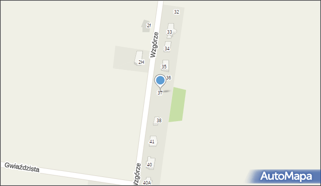 Pustki, Pustki, 37, mapa Pustki