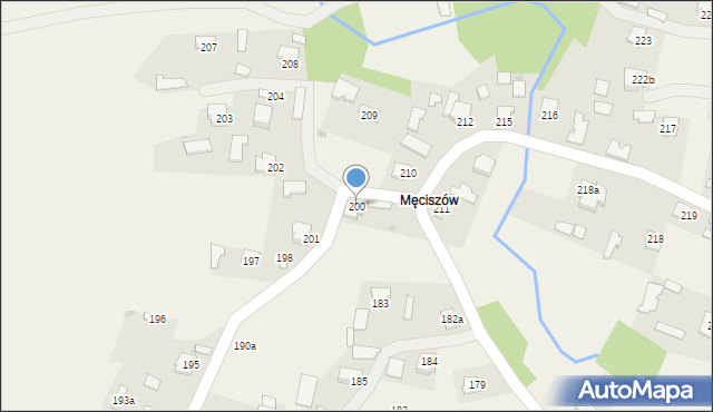 Pustków, Pustków, 200, mapa Pustków