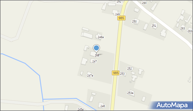 Pustków, Pustków, 248, mapa Pustków