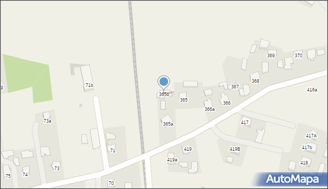 Pustków, Pustków, 365b, mapa Pustków