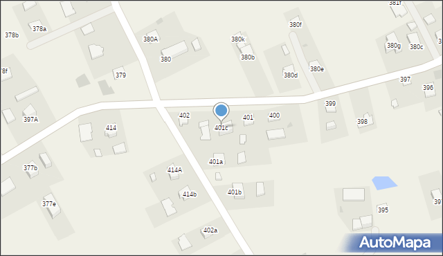 Pustków, Pustków, 401c, mapa Pustków