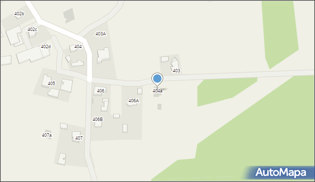 Pustków, Pustków, 404a, mapa Pustków