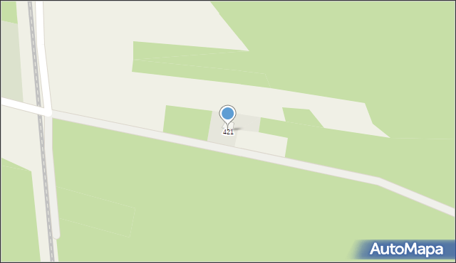 Pustków, Pustków, 421, mapa Pustków