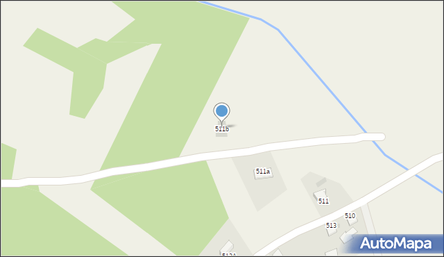 Pustków, Pustków, 511b, mapa Pustków