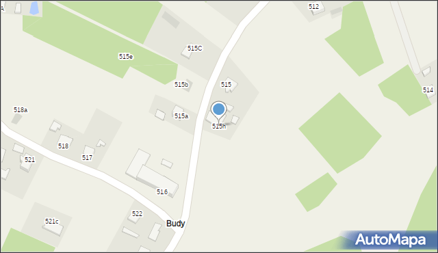 Pustków, Pustków, 515h, mapa Pustków