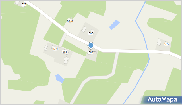 Pustków, Pustków, 566, mapa Pustków