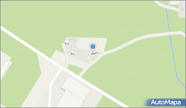 Pustków, Pustków, 600, mapa Pustków