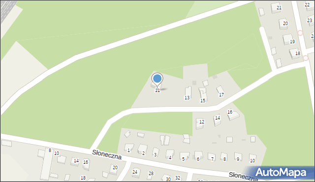 Pustków-Osiedle, Pustków-Osiedle, 11, mapa Pustków-Osiedle