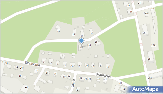 Pustków-Osiedle, Pustków-Osiedle, 12, mapa Pustków-Osiedle