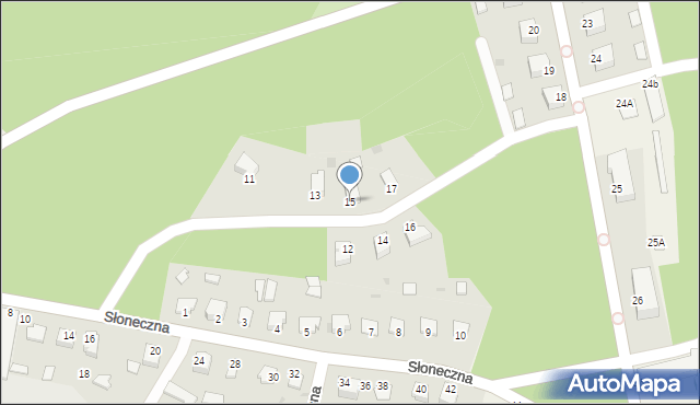 Pustków-Osiedle, Pustków-Osiedle, 15, mapa Pustków-Osiedle