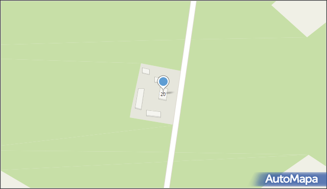 Pustkowa Góra, Pustkowa Góra, 20, mapa Pustkowa Góra