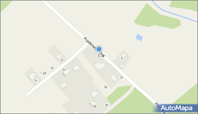 Pustkowa Góra, Pustkowa Góra, 3i, mapa Pustkowa Góra