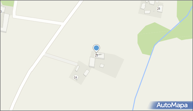 Pustkowo, Pustkowo, 25, mapa Pustkowo