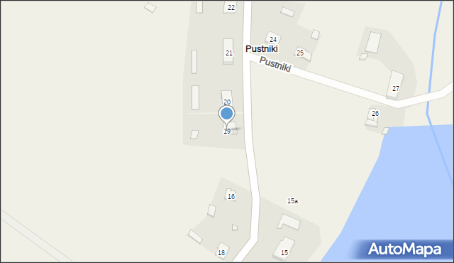 Pustniki, Pustniki, 19, mapa Pustniki